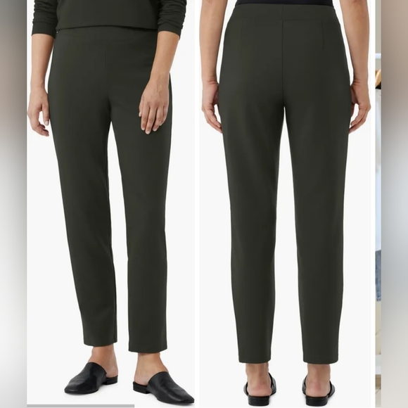 EILEEN FISHER Slim Ankle Pants